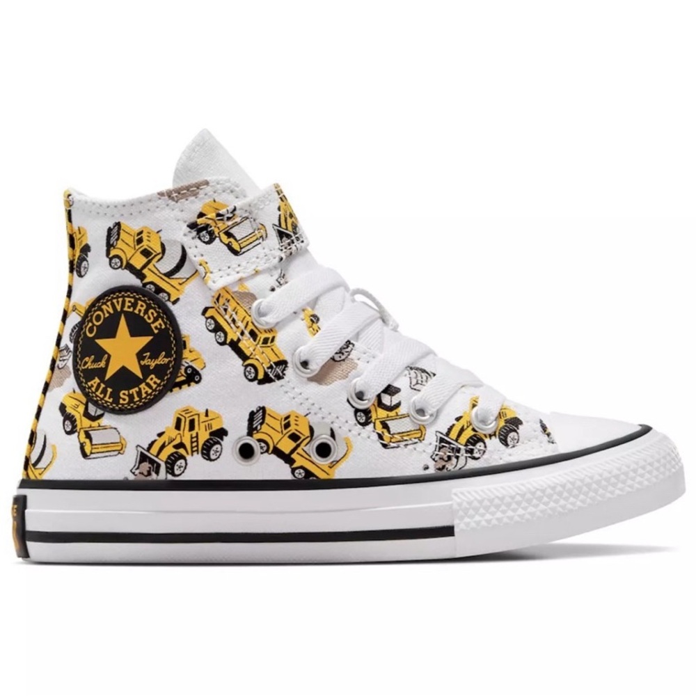 Converse Construction High Top Shoes Boys Size 3